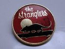 Vintage Stranglers Punk Rock pin badge circ 1970's / 80's rattus norvegicus