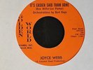 HEAR IT SOUL Joyce Webb Golden World 108 It's Easier Said Than Done