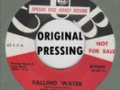 DOO-WOP ORIG: THE ZEBULONS - Falling Water/Wo-Ho-La-Tee-Da CUB