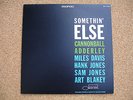 Cannonball Adderley Somethin' Else Miles Davis Blue Note Jazz Vinyl LP BST-81595