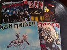 LP Iron Maiden vinyl The number of the beast, seventh son of a seventh son