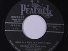 ORIGINAL FIVE BLIND BOYS: Jesus Is A Rock In A Weary Land 45 Black Gospel