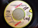 Led Zeppelin Mono/Stereo Promo 45 Atlantic PR-175 Stairway To Heaven WORN