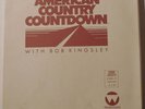 AMERICAN COUNTRY COUNTDOWN 9-3-83 Bob Kingsley 3LP w/ cue sheets M- unplayed?