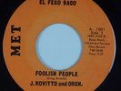 J. ROVITTO: Foolish People MET OBSCURE Baltimore UNKNOWN Rockabilly Teen 45 Hear