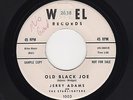 '59 TwinSpin Rockabilly JERRY ADAMS Old Black Joe/There's a Big Wheel M- DJ HEAR