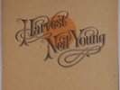 NEIL YOUNG: Harvest USA Textured ORIG Complete w/ Inserts LH STERLING VG++ LP