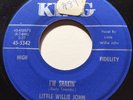 R&B NEW BREED Little Willie John I'M SHAKIN' King 45 very rare KILLER mod dancer