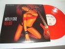 MOTLEY CRUE RED HOT JAPAN LP RED VINYL LIVE
