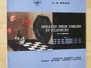 BACH / REINHOLD BARCHET / VEYRON-LACROIX sonatas vol. 2 ERATO STEREO STE 50080