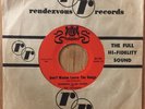 NORMAN SANDS & THE VALIANTS tittyshaker 45 Don't Want to Leave the Congo Warwick