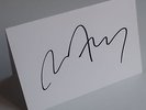 Bryan Ferry SIGNED Official 6x4 Photo Post Card Autograph Roxy Music AFTAL COA