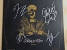 KINGS OF LEON RARELY FULLY SIGNED AUTOGRAPHED VINYL LP