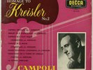 ALFREDO CAMPOLI VIOLIN RECITAL HOMMAGE TO KREISLER NO.2 DECCA ED1 10