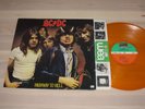 ACDC AC/DC ORANGE VINYL LP - HIGHWAY TO HELL / GERMAN LIMITED PRESS in VG++