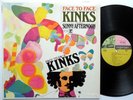 KINKS LP Face To Face NEAR MINT Mod Beat MONO Tri Color ROCK 1st Press sm1271