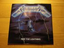 METALLICA - Ride The Lightning - Rare ORIGINAL 1984 MEGAFORCE LP #MRI 769