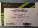 Kiss Fm Haunted House Party Concert Ticket Craig David Tinie Tempah Clean Bandit