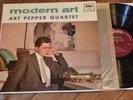 Art Pepper Modern Art EX  Intro lp DG Flat Edge Frame Cover Rare Jazz Grail