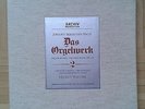 B484 BACH ORGAN WORKS VOL.2 HELMUT WALCHA 7 x LP ARCHIV STEREO