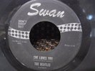 THE BEATLES She Loves You /I'll Get You 45 rpm Record SWAN S-4152 DON'T DROP OUT