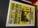 Bruce Springsteen River Tour Limited Edition Poster Gothenburg 27/06/16 NEW
