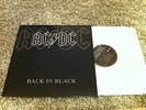 AC/DC - Back in Black  - clear Vinyl, LP, black sabbath, motörhead, metallica