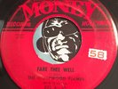 HOLLYWOOD FLAMES Rare Doowop 45 Money #202 Fare Thee Well / Clickety I'm Leaving
