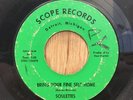 SOULETTES Bring Your Fine Self Home   northern soul 45  Let Me Be The One  Scope