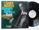 andre NAVARRA RUGGERO GERLIN  BACH Drei sonaten fur Violoncello cembalo 73641 KK