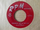 ROSCOE GORDON - TOMORROW MAY BE TOO LATE - U.S. 45