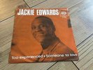 JACKIE EDWARDS too experienced RARE NORWAY PS ROCKSTEADY SOUL SKA mod 45
