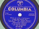 78rpm French – Josephine Baker and the Comedian Harmonists– Columbia 4119 – E+