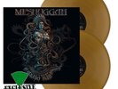 MESHUGGAH THE VIOLENT SLEEP OF REASON 2xLP RECORD GOLD VINYL LIMITED TO 300 ONLY