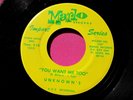 UNKNOWNS - You Want Me Too / Baby's in Black - garage 45 rpm - Marlo 1537
