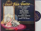 Karajan (w Schwarzkopf, etc). Mozart (Cosi fan tutte). Col 33CX 1262-4 (3) Box
