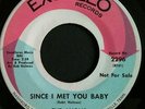 Rare 1966 Northern Soul EXCELLO 2296 DJ 45 THE AVONS Since I Met You Baby / Hero