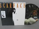 OST SCARFACE MOVIE SOUNDTRACK PICTURE DISC LP + LITHOGRAPH AL PACINO NEAR-MINT