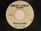 Harps Of Zion -L.Sain 45 MOTHERLESS CHILDREN / WAIT ON JESUS  G+ Fenton label