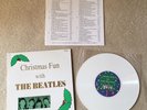 THE BEATLES Christmas Fun With... JAPAN WHITE WAX MONO 10