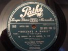 ED1 MOZART A PARIS 6TH record 1lp LAZARE-LEVY VLADO PERLEMUTER  PATHE DTX 196 FR