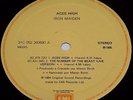 Iron Maiden - Aces High - Brazil - 12'' EMI 31C 052 260680