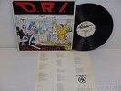 D.R.I. Dealing With It LP Metal Blade Records 7 73401-1 (1987) DRI w/ LYRICS