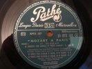 ED1 MOZART A PARIS 1st record 1lp JACQUES DUMONT OUBRADOUS PATHE DTX 191 FRANCE