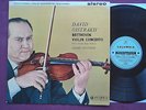 SAX 2315 b/s UK orig. BEETHOVEN: Violin Concerto, OISTRAKH, CLUYTENS, EX+