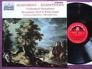SAX 2514 red semi, UK, SCHUBERT: Symphony Nos. 5 & 8, KLEMPERER, PO, NM