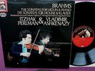 HMV Digital, 2 LP, BRAHMS: Sonatas Violin and Piano, PERLMAN, ASHKENAZY, NM