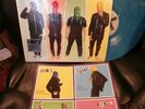 LP  MASKED INTRUDER   S/T  FAT Limited BLUE VINYL original   insert