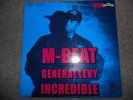 M BEAT FEATURING GENERAL LEVY INCREDIBLE 1994 VINYL 12