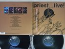 JUDAS PRIEST PRIEST LIVE EPIC 38 3P-827,8 Japan OBI Vinyl 2LP